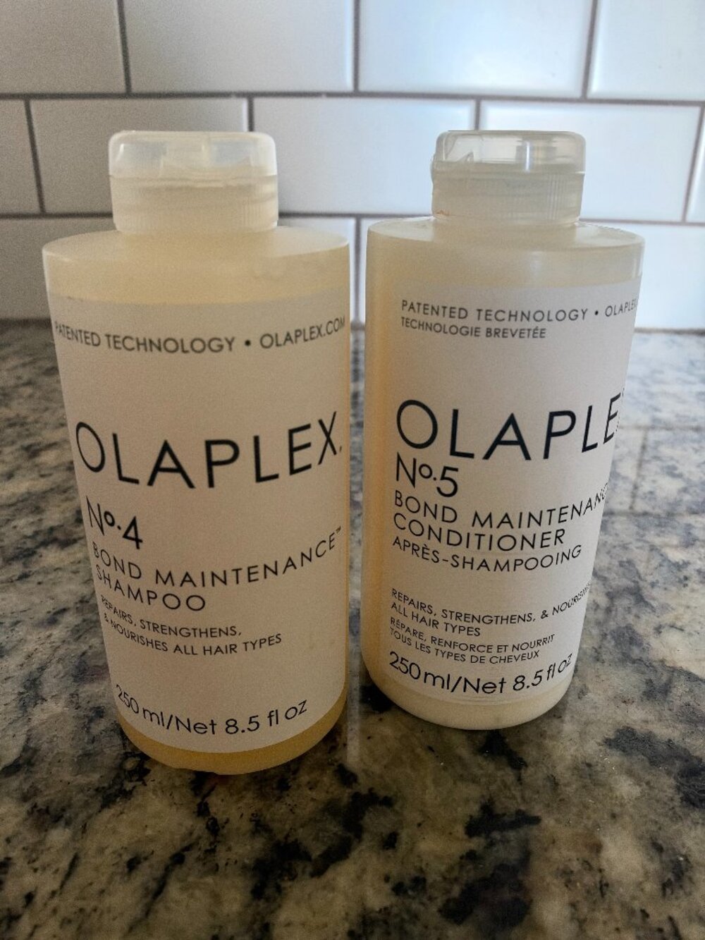 NEW Olaplex No. 4 No. 5 Shampoo Conditioner Set 8.5 oz Full Size Hair Care